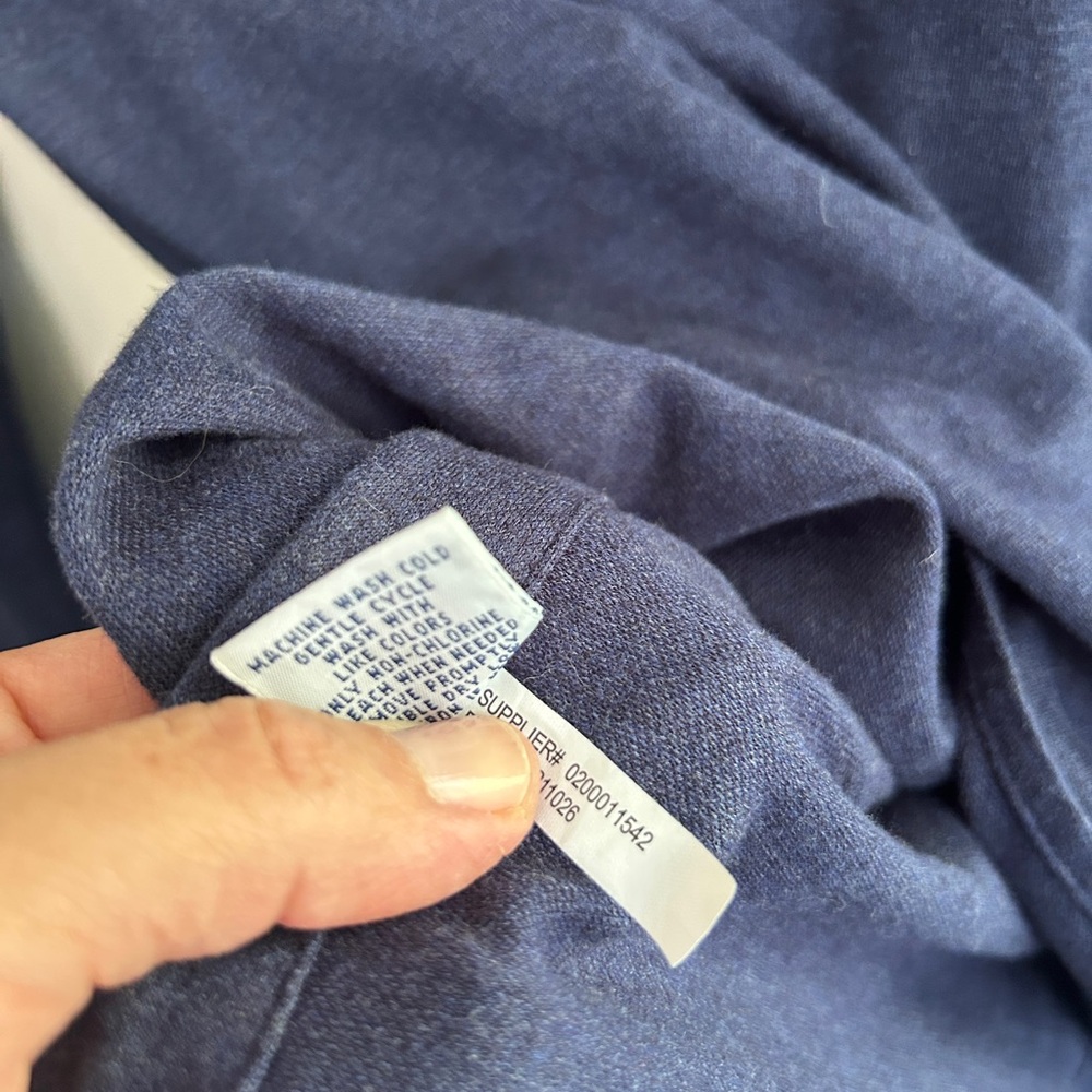 EUC Ralph Lauren men’s slim fit knit dress shirt 100% cotton button down size S. - Picture 8 of 12